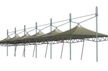 Sketchup素材模型|张拉膜景观素材组件-BIM建筑网