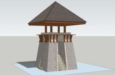 Sketchup小品模型|东南亚风格亭子，小品，古典风格-BIM建筑网