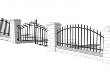 Sketchup素材模型|围墙围栏素材组件-BIM建筑网