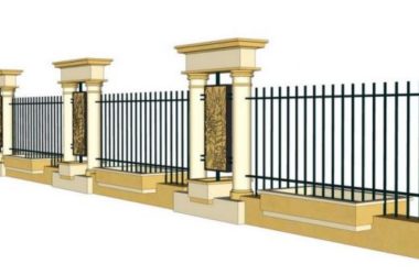 Sketchup素材模型|围墙围栏素材组件-BIM建筑网