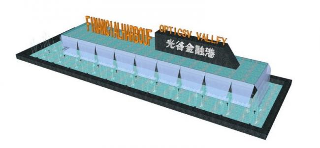 Sketchup素材模型|入口水景喷泉场景，景观雕塑模型素材组件
