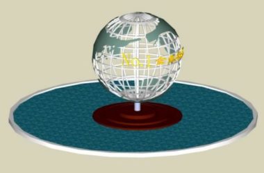 Sketchup素材模型|水景景观雕塑模型素材组件-BIM建筑网