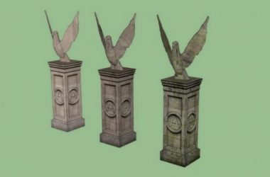 Sketchup素材模型|欧式动物景观雕塑模型素材组件-BIM建筑网