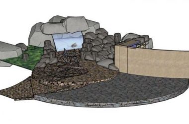 Sketchup素材模型|假山景观雕塑小品模型素材组件，现代风格-BIM建筑网