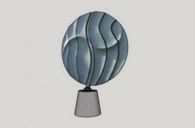 Sketchup素材模型|艺术景观雕塑小品模型素材组件，现代风格-BIM建筑网