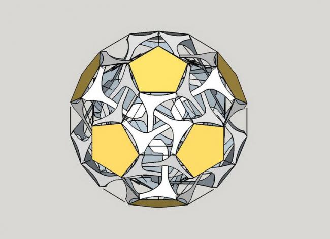 Sketchup素材模型|景观球形雕塑小品模型素材组件，现代风格