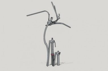 Sketchup素材模型|抽象艺术雕塑景观小品模型素材组件，现代风格-BIM建筑网