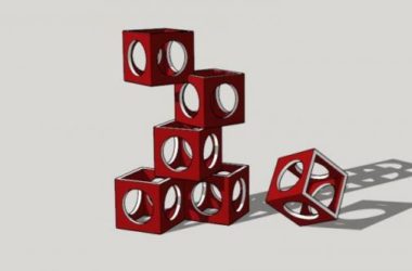 Sketchup素材模型|景观雕塑小品模型素材组件，现代风格-BIM建筑网