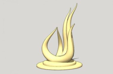 Sketchup素材模型|景观雕塑小品模型素材组件，现代风格-BIM建筑网