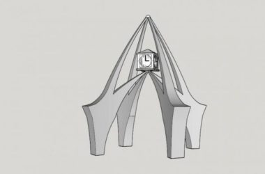 Sketchup素材模型|景观雕塑小品适中模型素材组件，现代风格-BIM建筑网