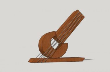 Sketchup素材模型|景观雕塑小品模型素材组件，现代风格-BIM建筑网