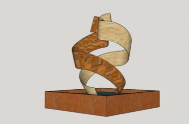 Sketchup素材模型|景观雕塑小品模型素材组件，现代风格-BIM建筑网