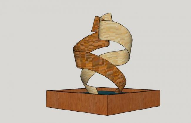 Sketchup素材模型|景观雕塑小品模型素材组件，现代风格