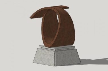 Sketchup素材模型|景观雕塑小品模型素材组件，现代风格-BIM建筑网