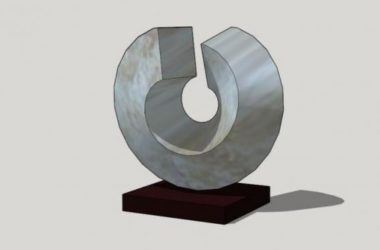 Sketchup素材模型|景观雕塑小品模型素材组件，现代风格-BIM建筑网