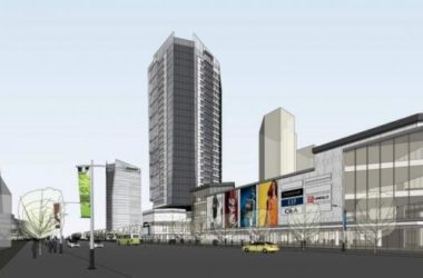 Sketchup综合体模型|多层高层混合综合体，多层商业街，高层公寓住宅，现代风格-BIM建筑网