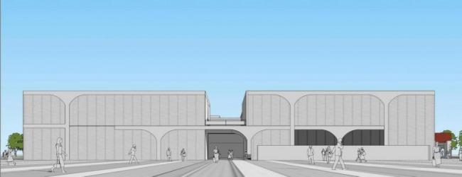 Sketchup文化模型|多层美术馆，上海徐汇龙美术馆，文化建筑，现代风格