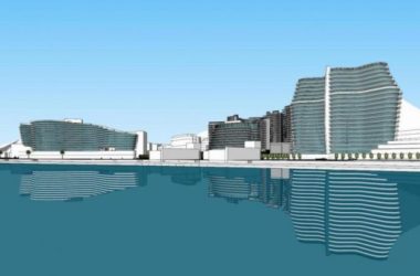 Sketchup酒店模型|深圳大梅沙酒店，高层酒店，现代风格-BIM建筑网