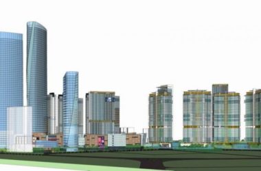 Sketchup综合体模型|超高层商业综合体，办公楼，高层住宅，现代风格-BIM建筑网