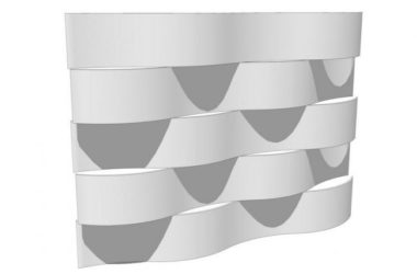 Sketchup素材模型|建筑表皮异形表皮，素材组件-BIM建筑网