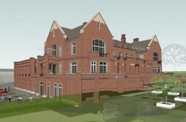 Sketchup商业模型|多层娱乐会所，英式风格，古典风格，商业建筑-BIM建筑网