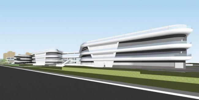 Sketchup商业模型|苏南万科第五园商业中心，多层商业，现代风格