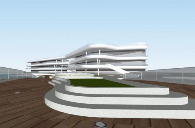 Sketchup商业模型|苏南万科第五园商业中心，多层商业，现代风格