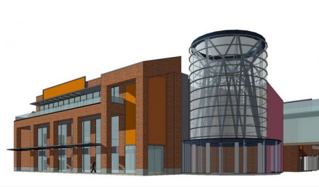 Sketchup商业模型|上海陆家嘴96广场，多层商业，现代风格