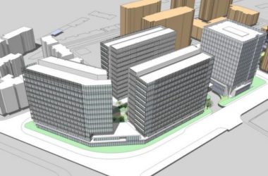 Sketchup办公模型|高层办公楼，公寓，现代风格-BIM建筑网