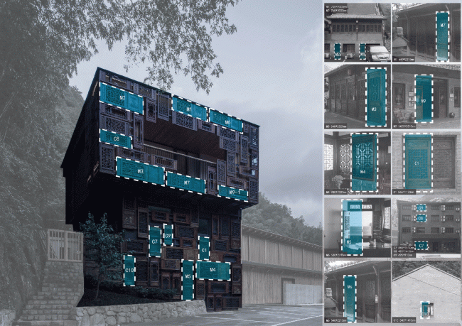 BIM建筑|重见山川——临安鱼乐山房平易近宿改革设计 / 久舍营造工作室