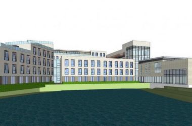 Sketchup办公模型|多层山地办公建筑群，现代风格-BIM建筑网