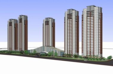 Sketchup住宅模型|高层住宅，底层商业，沿街商业，居住建筑，现代风格-BIM建筑网