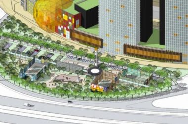 Sketchup综合体模型|高层办公楼，多层高层混合综合体，现代风格-BIM建筑网