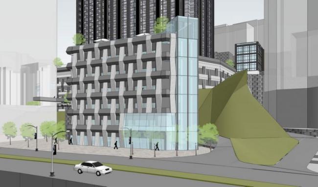 Sketchup住宅模型|高层住宅，现代风格，居住建筑