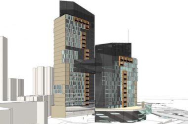 Sketchup办公模型|高层办公楼，现代风格-BIM建筑网