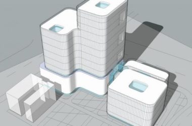 Sketchup医院模型|广州中山六医方案，多高层混合医院，医疗建筑，现代风格-BIM建筑网