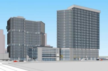 Sketchup办公模型|高层办公楼，现代风格-BIM建筑网