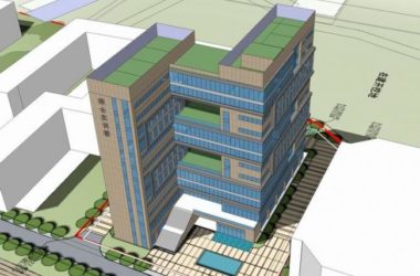 Sketchup办公模型|高层办公楼，现代风格-BIM建筑网
