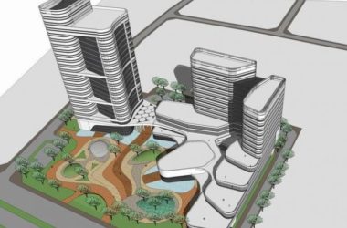 Sketchup酒店模型|高层酒店，办公楼，现代风格-BIM建筑网