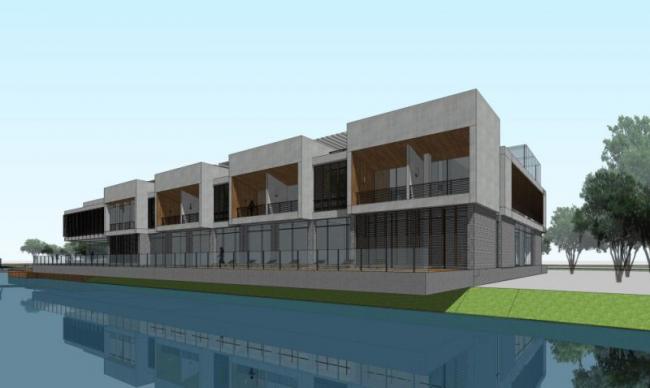 Sketchup商业模型|多层会所，现代风格，商业建筑