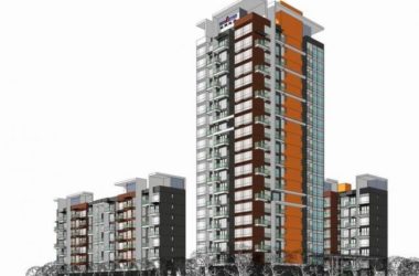 Sketchup住宅模型|高层住宅，小区，居住建筑，现代风格-BIM建筑网