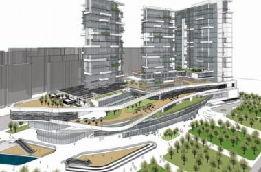 Sketchup综合体模型|高层办公楼，高层住宅，综合体，现代风格-BIM建筑网