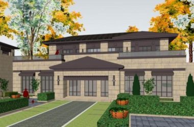 Sketchup商业模型|多层会所，商业建筑，法式风格，古典风格-BIM建筑网