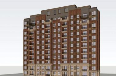 Sketchup住宅模型|小高层住宅，新古典风格，红砖，居住建筑-BIM建筑网