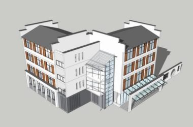 Sketchup住宅模型|多层农村自建房，多层住宅，居住建筑，中式风格-BIM建筑网