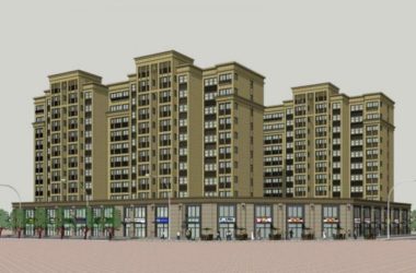 Sketchup住宅模型|商住楼，高层住宅，底层商业，新古典风格-BIM建筑网