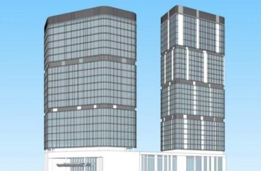 Sketchup酒店模型|高层酒店，现代风格-BIM建筑网