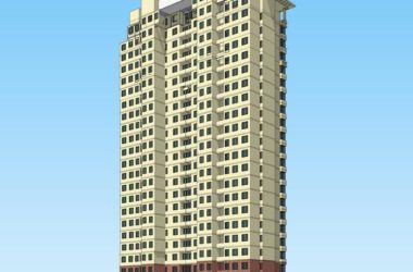 Sketchup住宅模型|高层住宅，西班牙托斯卡纳，古典风格，居住建筑-BIM建筑网