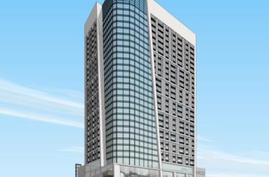 Sketchup办公模型|高层办公楼，现代风格-BIM建筑网