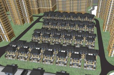 Sketchup住宅模型|高层住宅小区，居住建筑，新古典风格-BIM建筑网